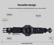 outdoor survival tactical watch, view 4 - MRSLM
