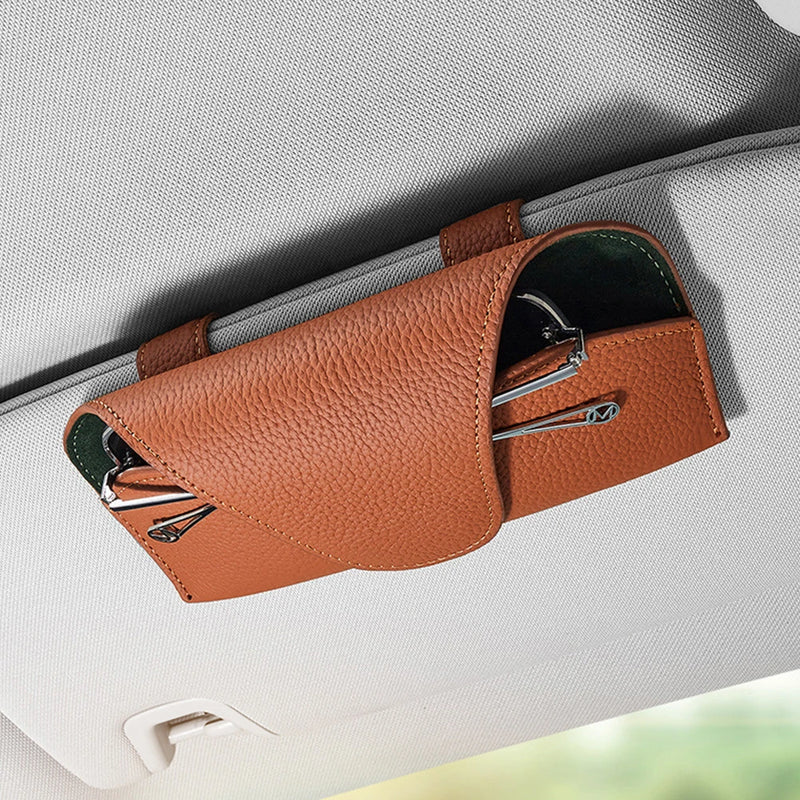 car sun visor glasses storage case, view 9 - MRSLM