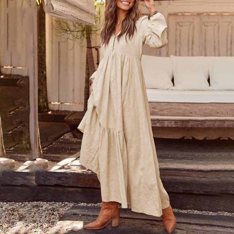 retro big swing dress, view 7 - MRSLM