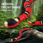 usb rechargeable smart snake toy, view 3 - MRSLM