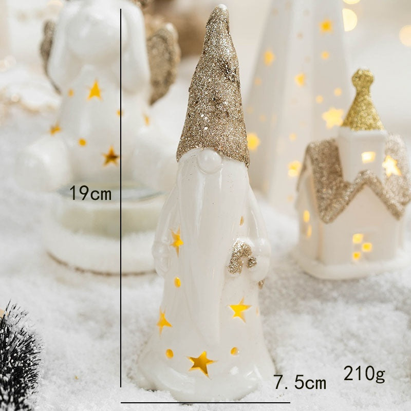 Christmas light-up window and tabletop decoration, view 12 - MRSLM