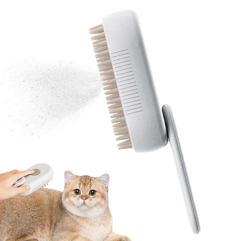 pet grooming steam brush - MRSLM