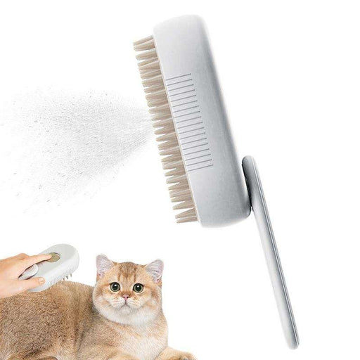 pet grooming steam brush - MRSLM