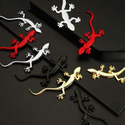 reflective gecko lizard car decal - MRSLM