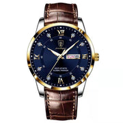 dual calendar men's watch, view 5 - MRSLM
