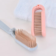 foldable detangling hair brush, view 5 - MRSLM