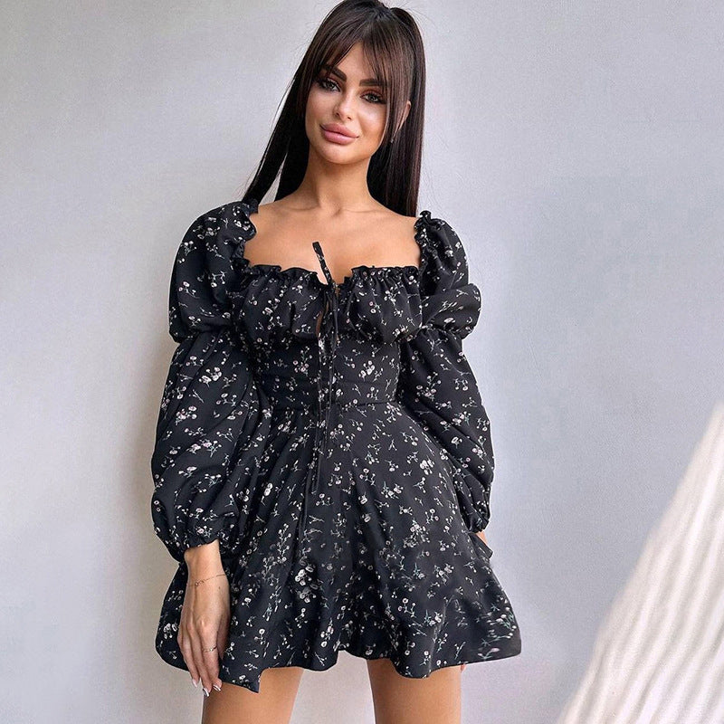 floral long sleeve dress - MRSLM