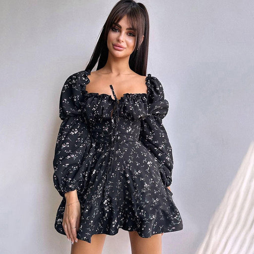 floral long sleeve dress - MRSLM