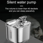 stainless steel cat water fountain, view 5 - MRSLM