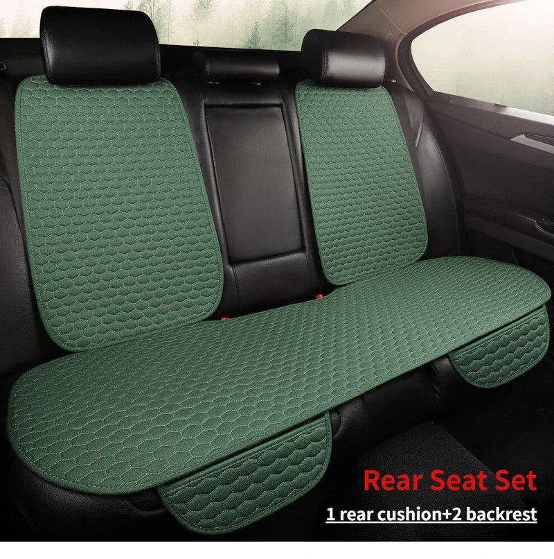 universal linen car seat cover, view 11 - MRSLM