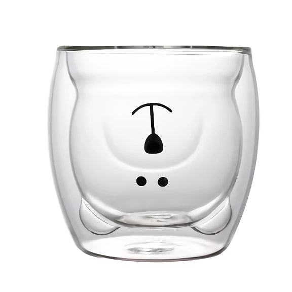 cute double glass cup, view 4 - MRSLM