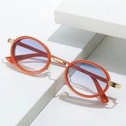 gradient oval sunglasses, view 9 - MRSLM