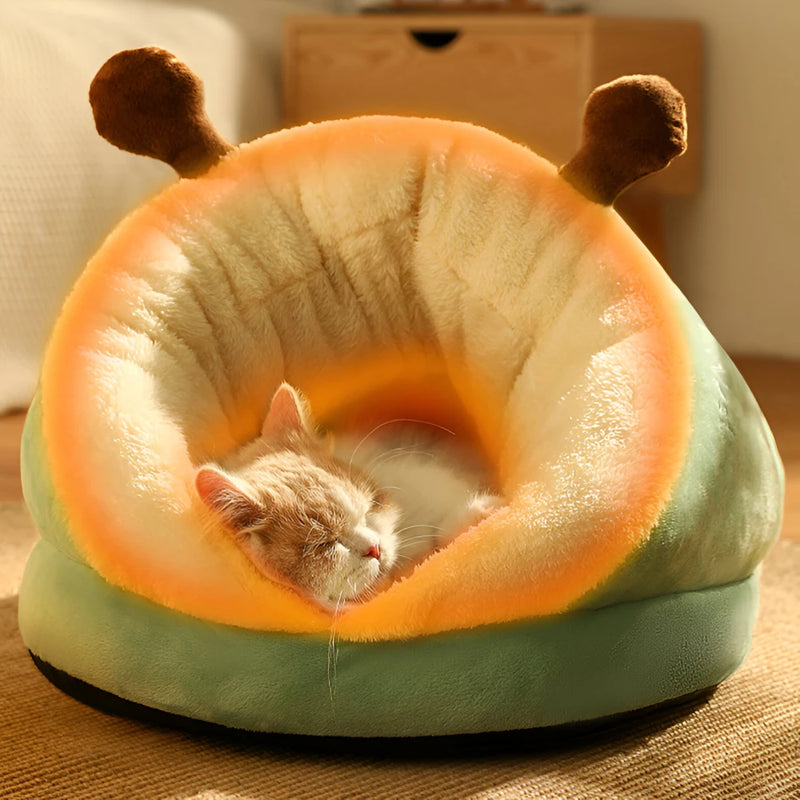 cozy plush dog bed sofa, view 5 - MRSLM