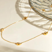 water drop necklace, view 5 - MRSLM