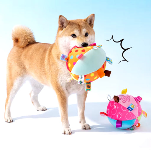 plush ringing ball toy for dogs - MRSLM