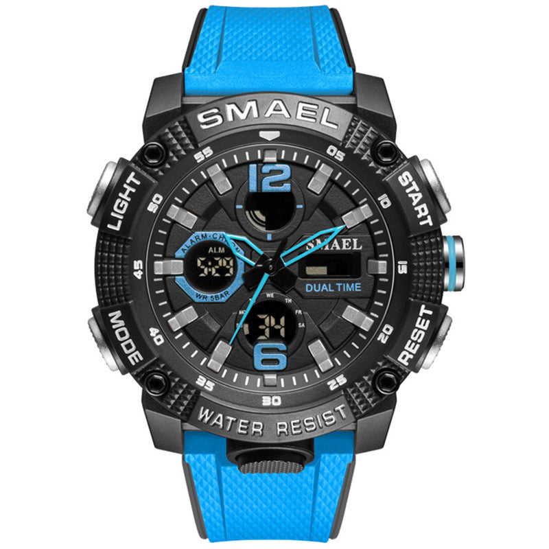 men's luminous sports watch, view 8 - MRSLM