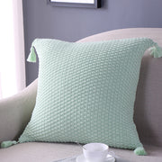 Crochet cotton pillow cover, view 6 - MRSLM