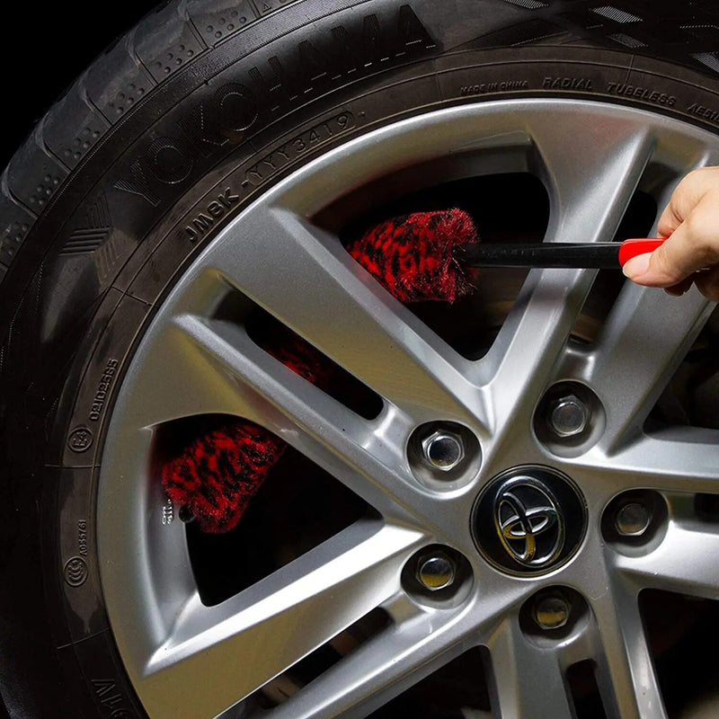 flexible car rim brush, view 6 - MRSLM