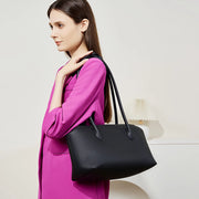 Genuine leather shoulder bag, view 6 - MRSLM