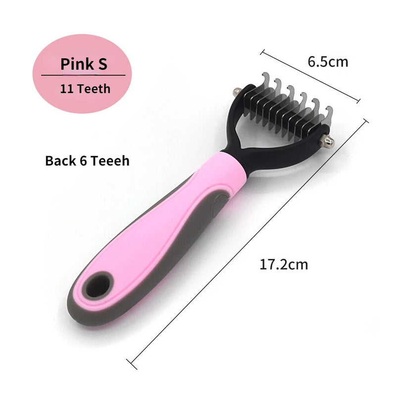 pet deshedding brush, view 2 - MRSLM