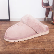 cowhide warm slippers, view 7 - MRSLM