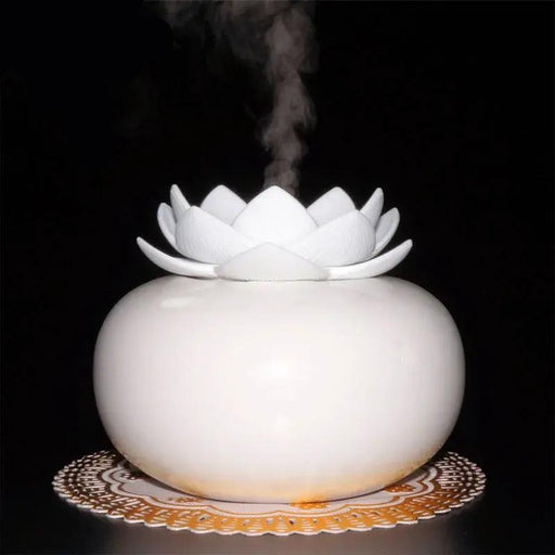 lotus ceramic air humidifier and aroma diffuser - MRSLM