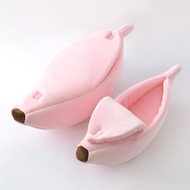 Banana Shape Soft Pet Bed