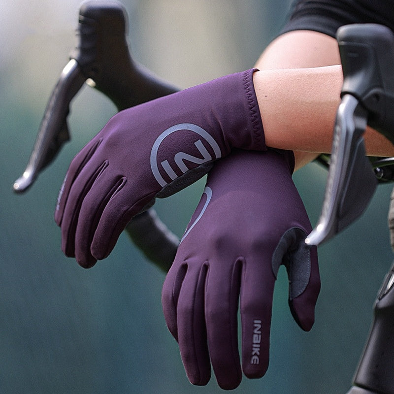Fleece-lined touch screen riding gloves - MRSLM