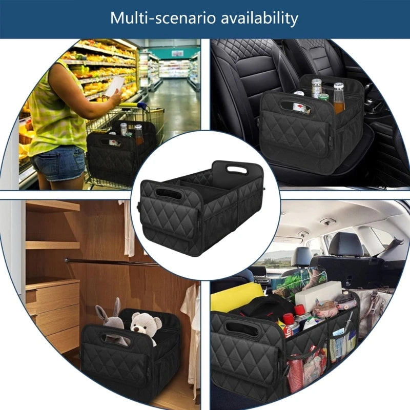 foldable car trunk organizer, view 7 - MRSLM