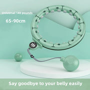 adjustable weighted smart hula hoop, view 3 - MRSLM