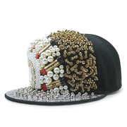 leopard head rivet cap, view 12 - MRSLM