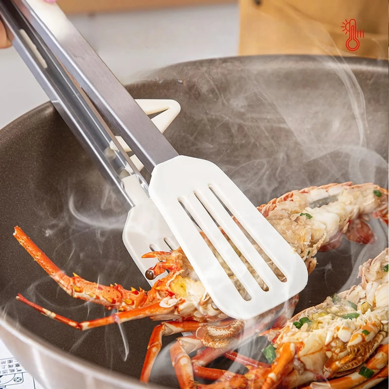 Silicone barbecue tongs, view 7 - MRSLM