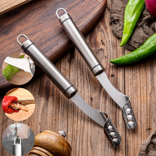 stainless steel pepper corer - MRSLM