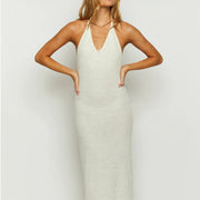 women's suspender knitted dress, view 5 - MRSLM