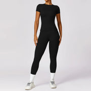 Women's 2-piece yoga set, view 21 - MRSLM