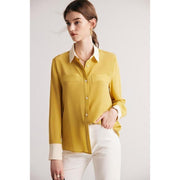 women's silk dress shirt, view 19 - MRSLM