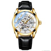 men's hollow luminous automatic watch, view 3 - MRSLM