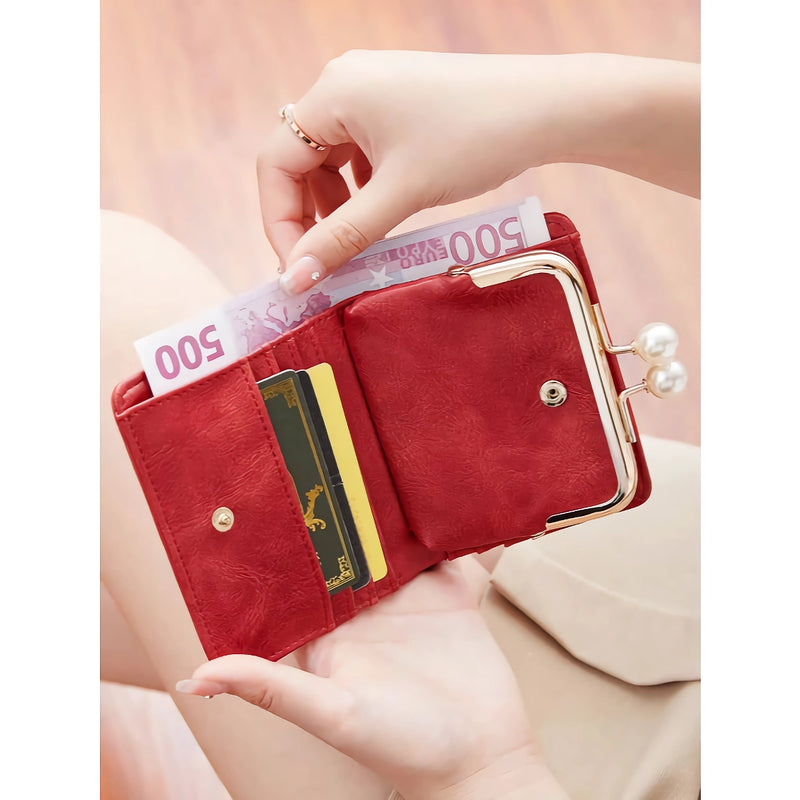 compact retro pearl wallet, view 11 - MRSLM