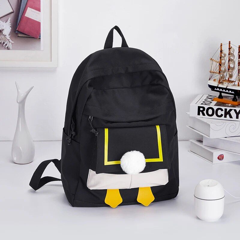 Girls school backpack with laptop compartment, view 2 - MRSLM