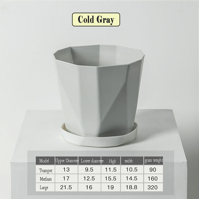 Nordic style flower pot, view 4 - MRSLM