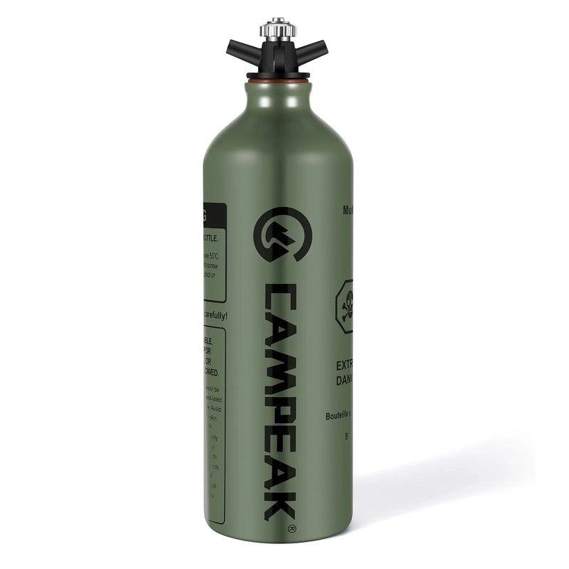 aluminum fuel bottle, view 4 - MRSLM
