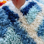 swimming pool pattern tufted door mat, view 6 - MRSLM