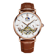Sun moon star men's automatic watch, view 5 - MRSLM