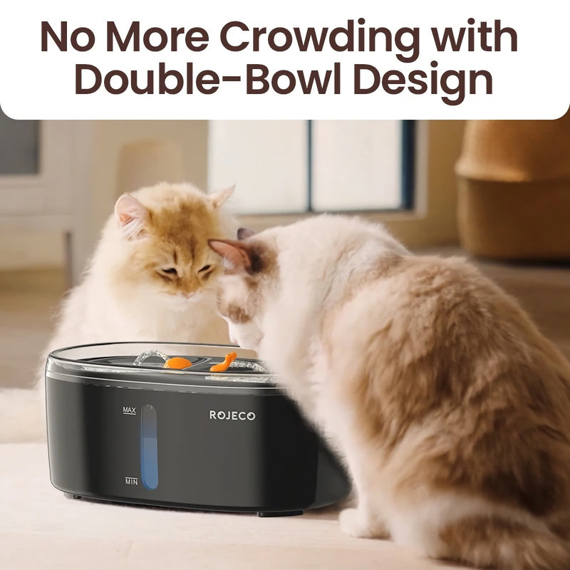 smart automatic pet water fountain, view 4 - MRSLM