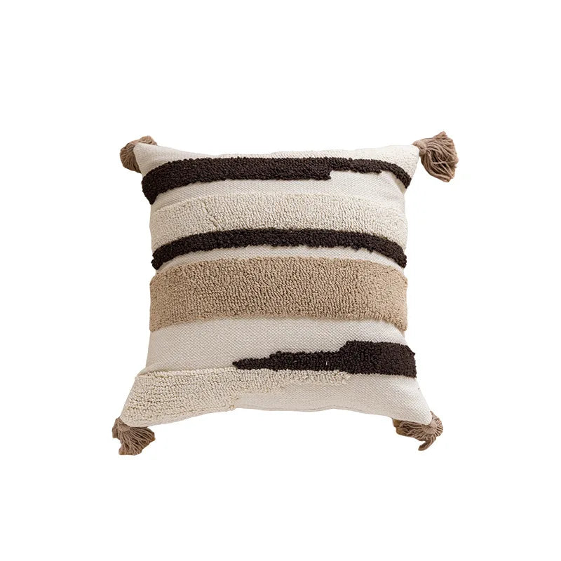 nordic retro tufted cushion cover, view 3 - MRSLM