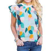women's color block raglan t-shirt, view 3 - MRSLM