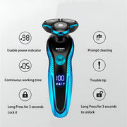 Rechargeable electric shaver, view 6 - MRSLM