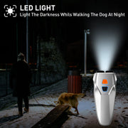Ultrasonic dog repeller with LED flashlight, view 6 - MRSLM