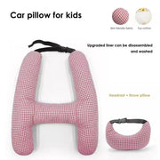 h-shape car seat neck support pillow, view 7 - MRSLM