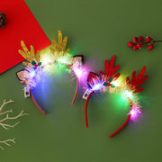 Christmas light-up headband, view 4 - MRSLM
